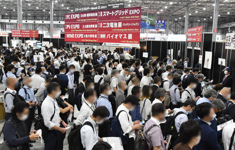 会場入り口付近